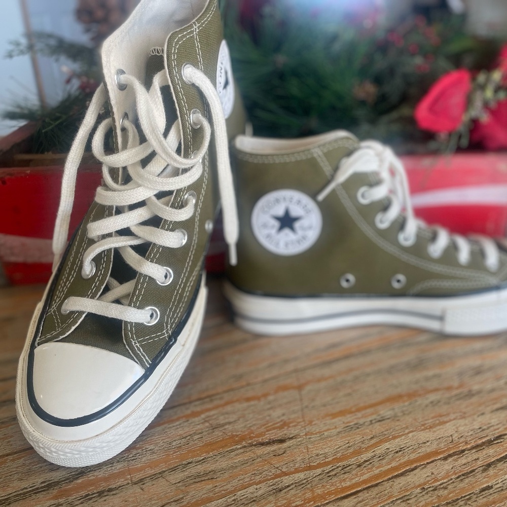 Converse | Chuck Taylor High Tops | Olive Green